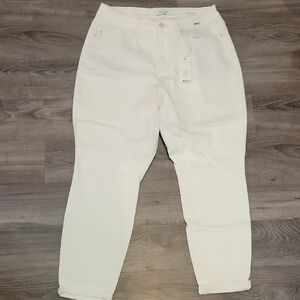Judy Blue Cream Ankle Jeans